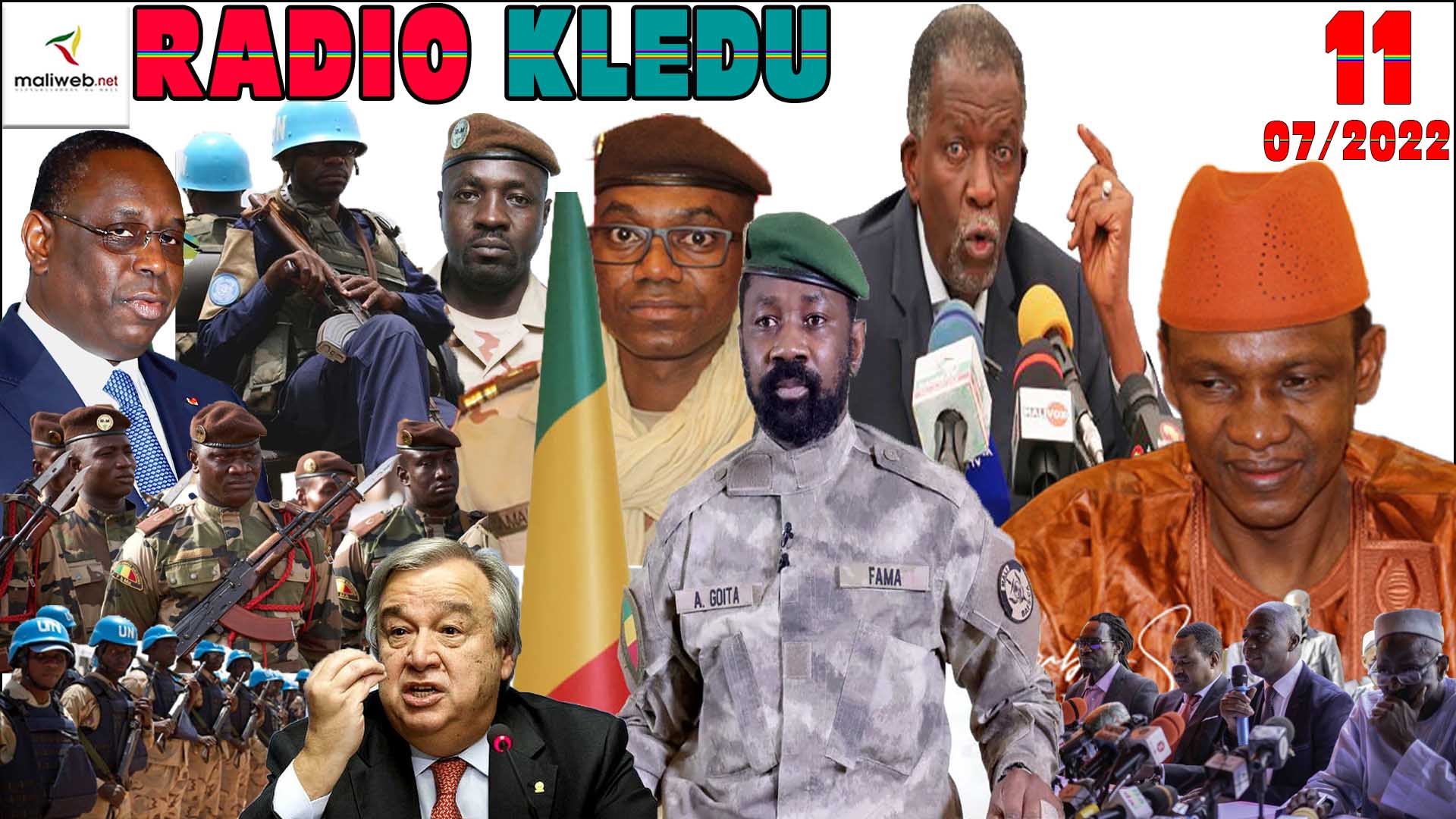 La Revue de Presse de la RADIO KLEDU du 11 JUILLET 2022