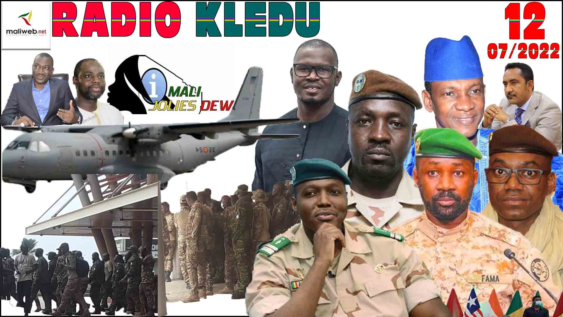 La Revue de Presse de la RADIO KLEDU du 12 JUILLET 2022