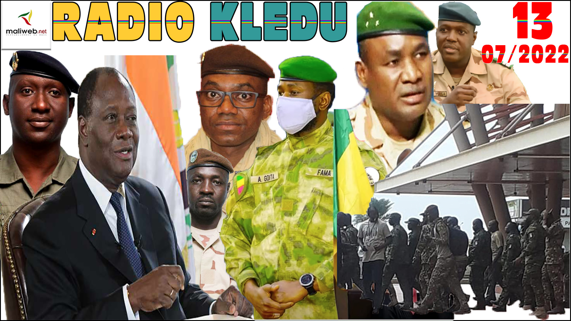 La Revue de Presse de la RADIO KLEDU du 13 JUILLET 2022