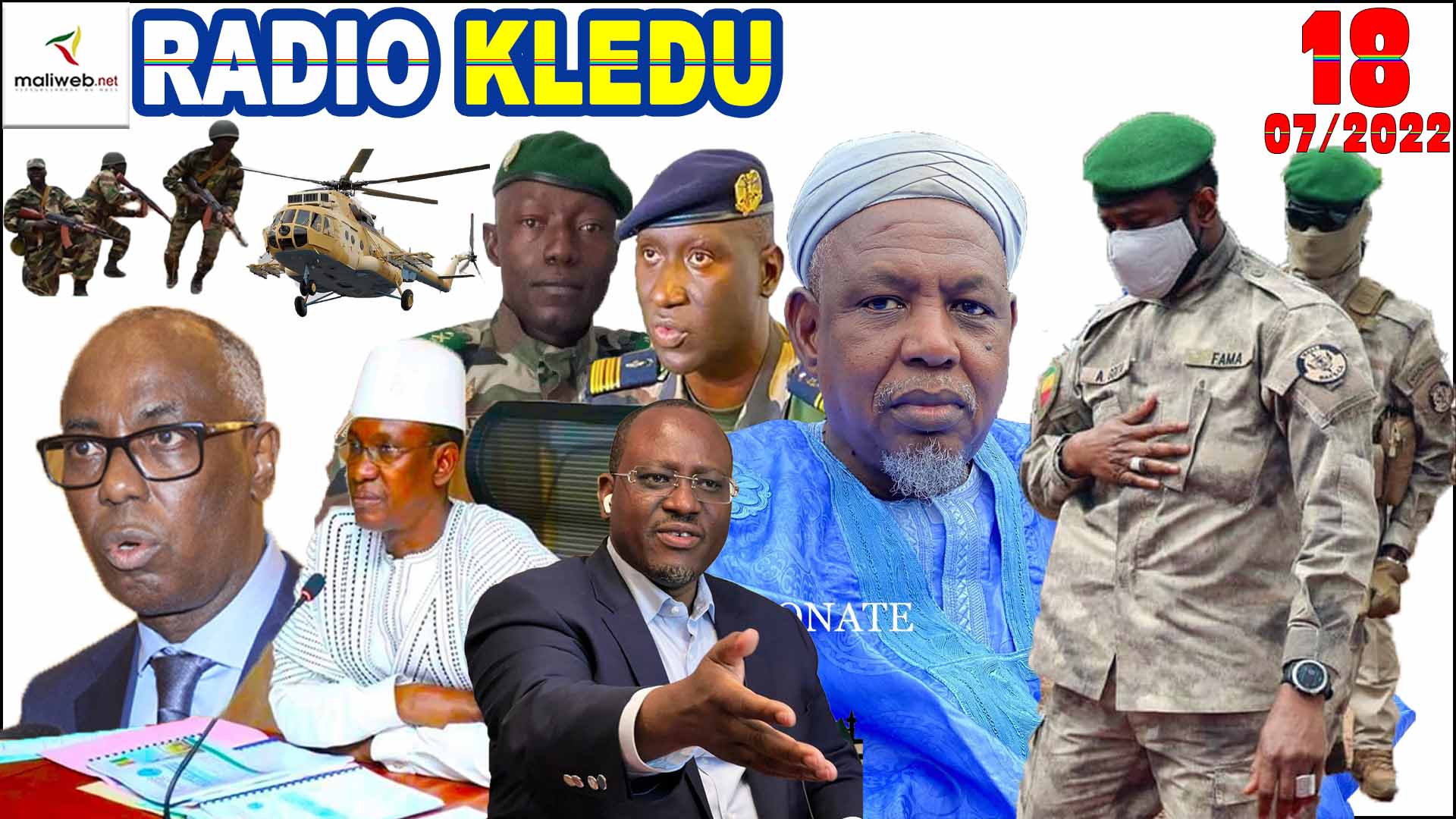 La Revue de Presse de la RADIO KLEDU du 18 JUILLET 2022