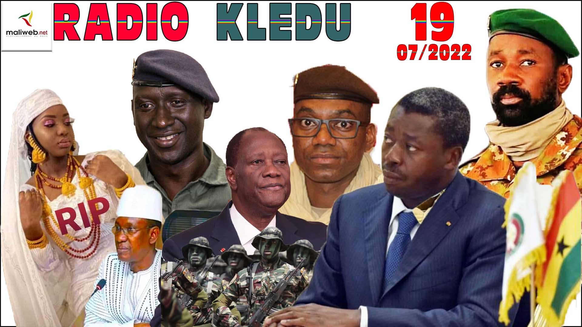 La Revue de Presse de la RADIO KLEDU du 19 JUILLET 2022