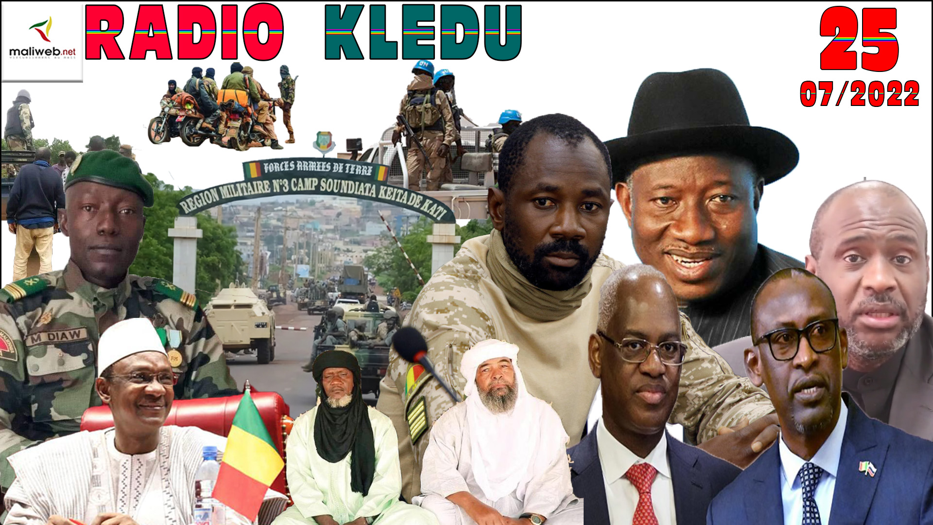 La Revue de Presse de la RADIO KLEDU du 25 JUILLET 2022