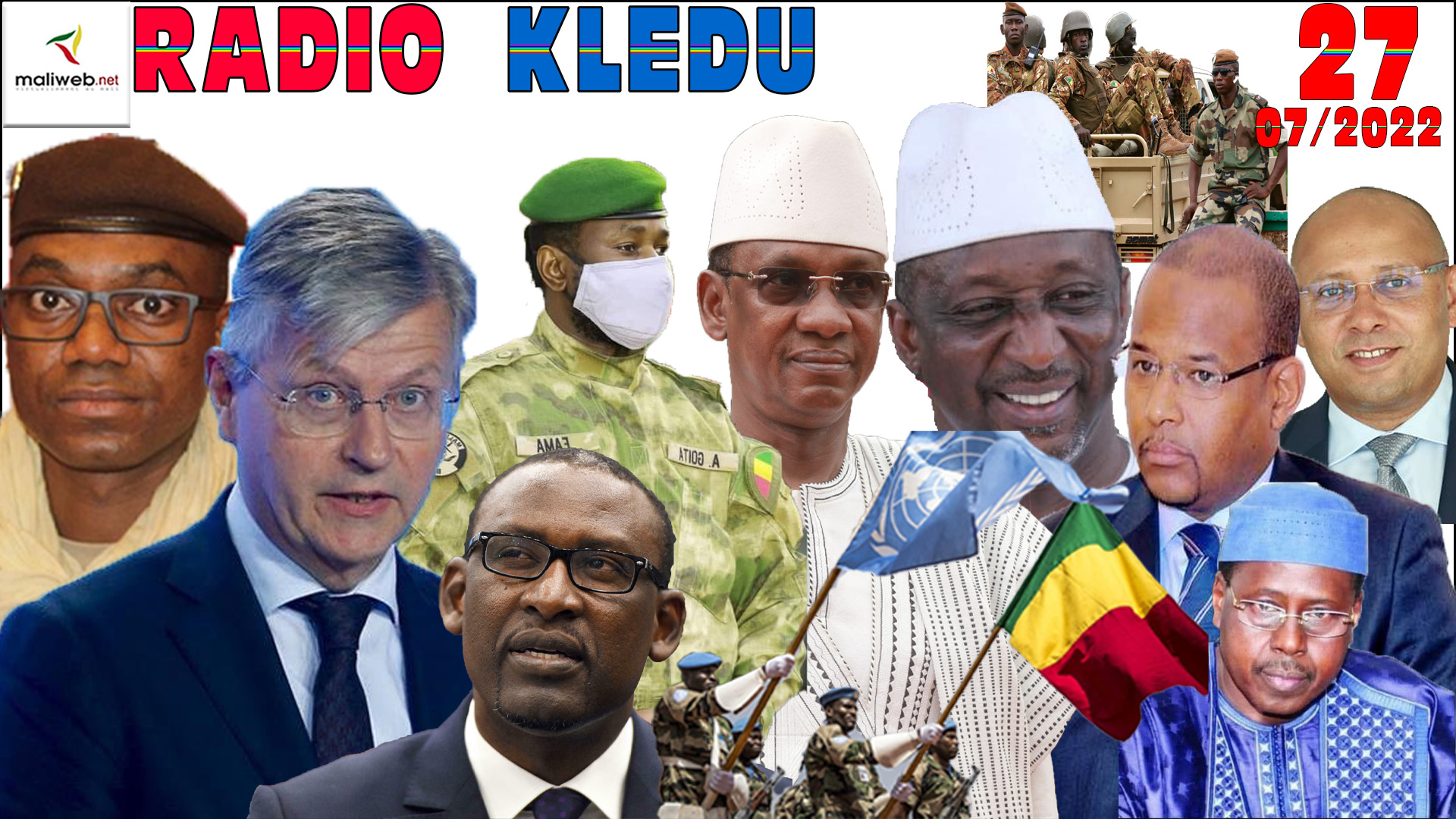 La Revue de Presse de la RADIO KLEDU du 27 JUILLET 2022