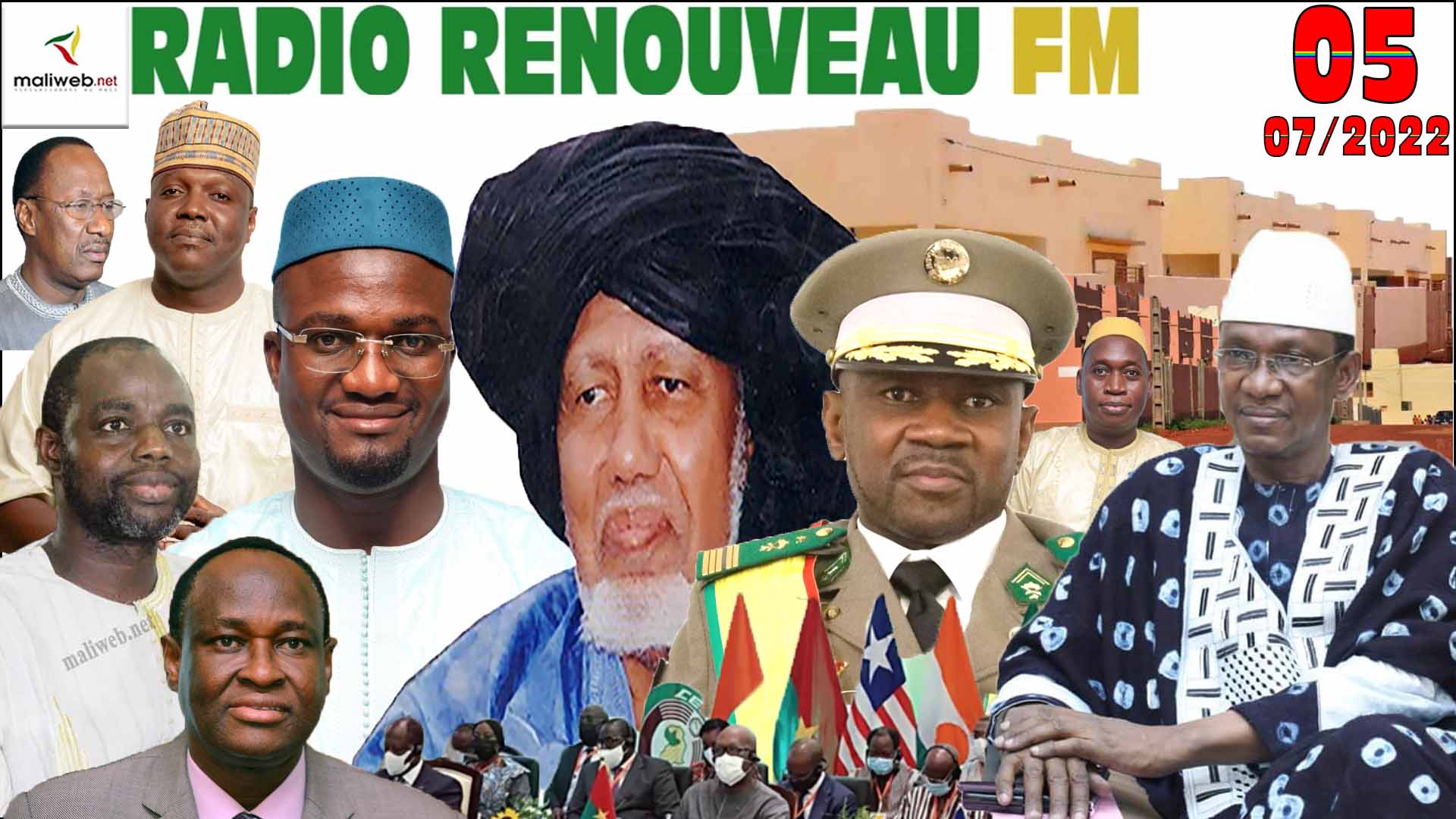 La Revue de Presse de la RADIO RENOUVEAU FM du 05 JUILLET 2022