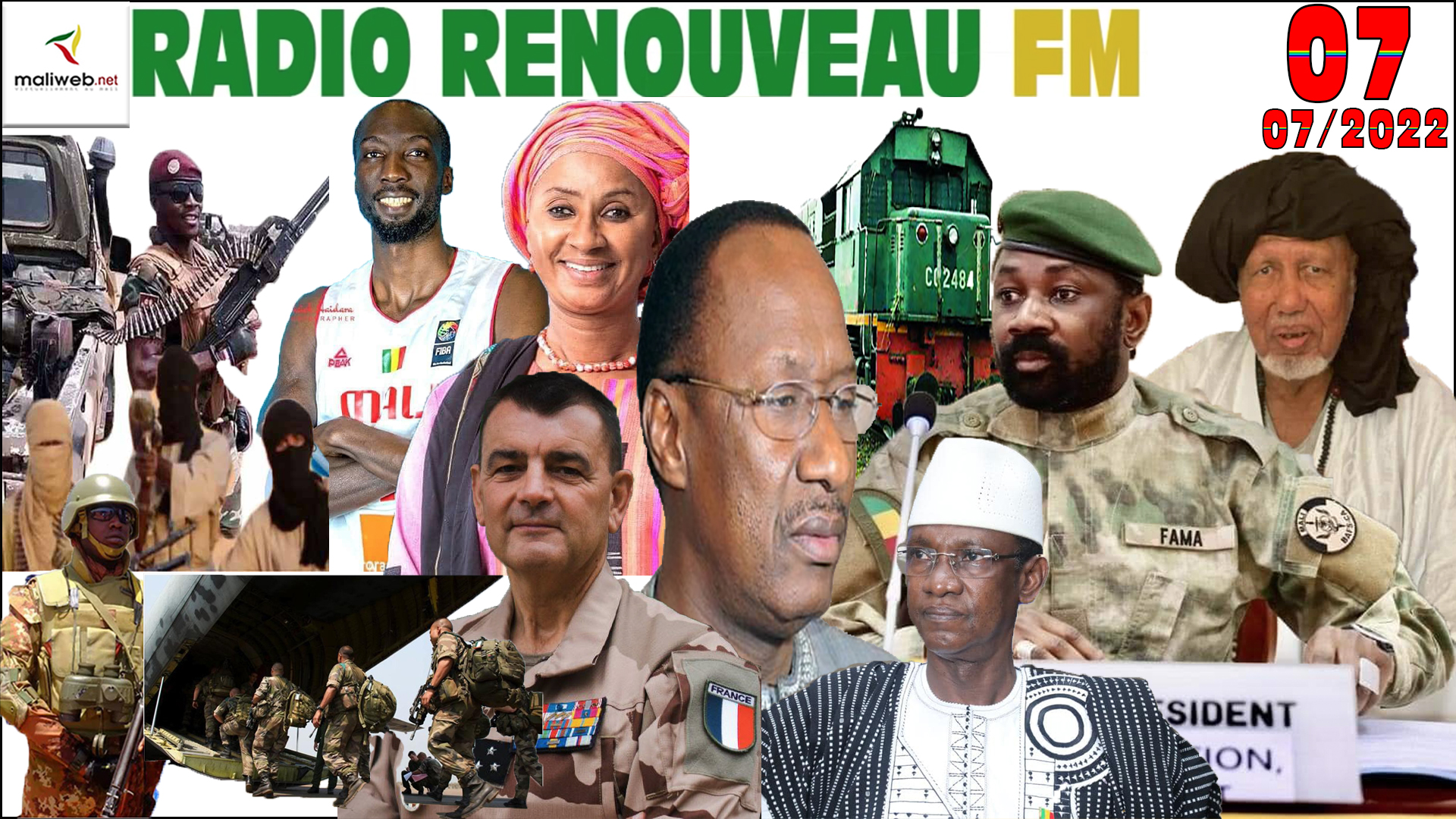 La Revue de Presse de la RADIO RENOUVEAU FM du 07 JUILLET 2022