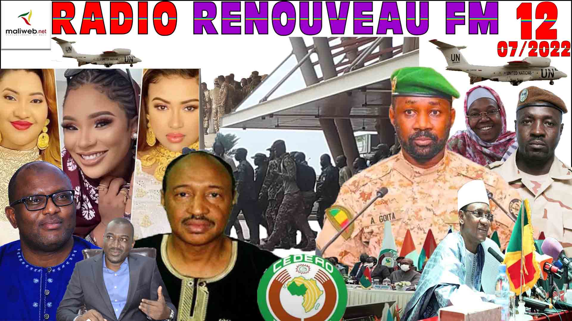 La Revue de Presse de la RADIO RENOUVEAU FM du 12 JUILLET 2022