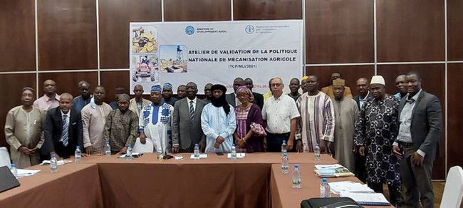 Révision de la politique nationale de Mécanisation Agricole au Mali : Les professionnels du secteur en conclave