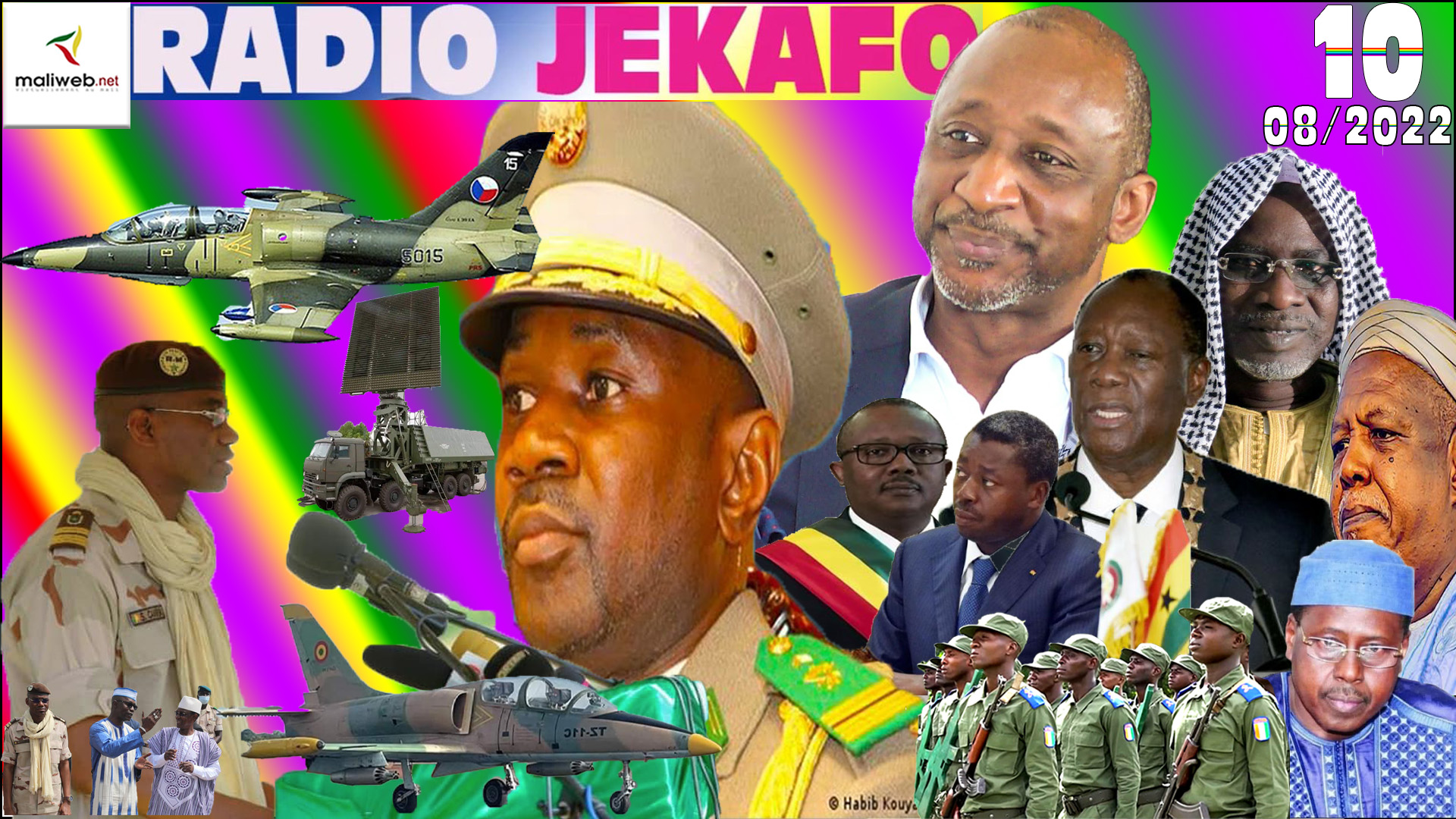 La Revue de Presse de la RADIO JEKAFO du 10 AOÛT 2022