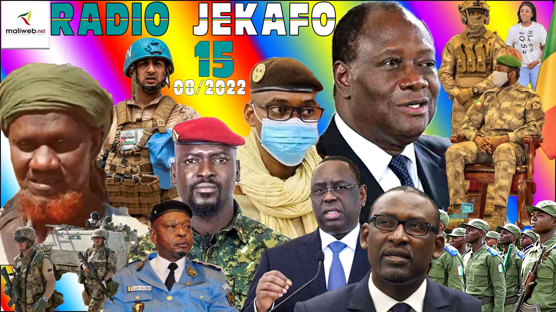La Revue de Presse de la RADIO JEKAFO du 15 AOÛT 2022