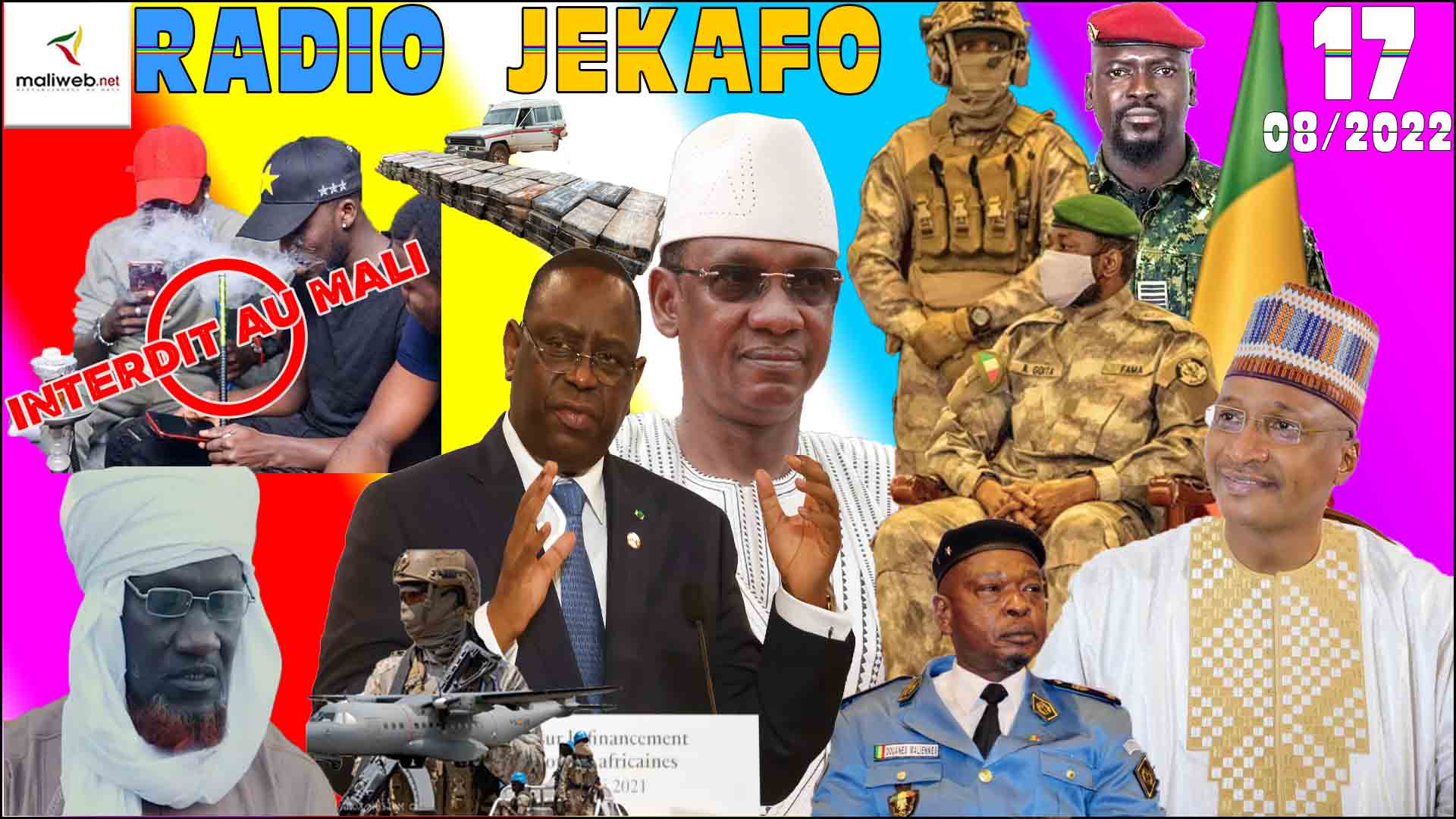 La Revue de Presse de la RADIO JEKAFO du 17 AOÛT 2022
