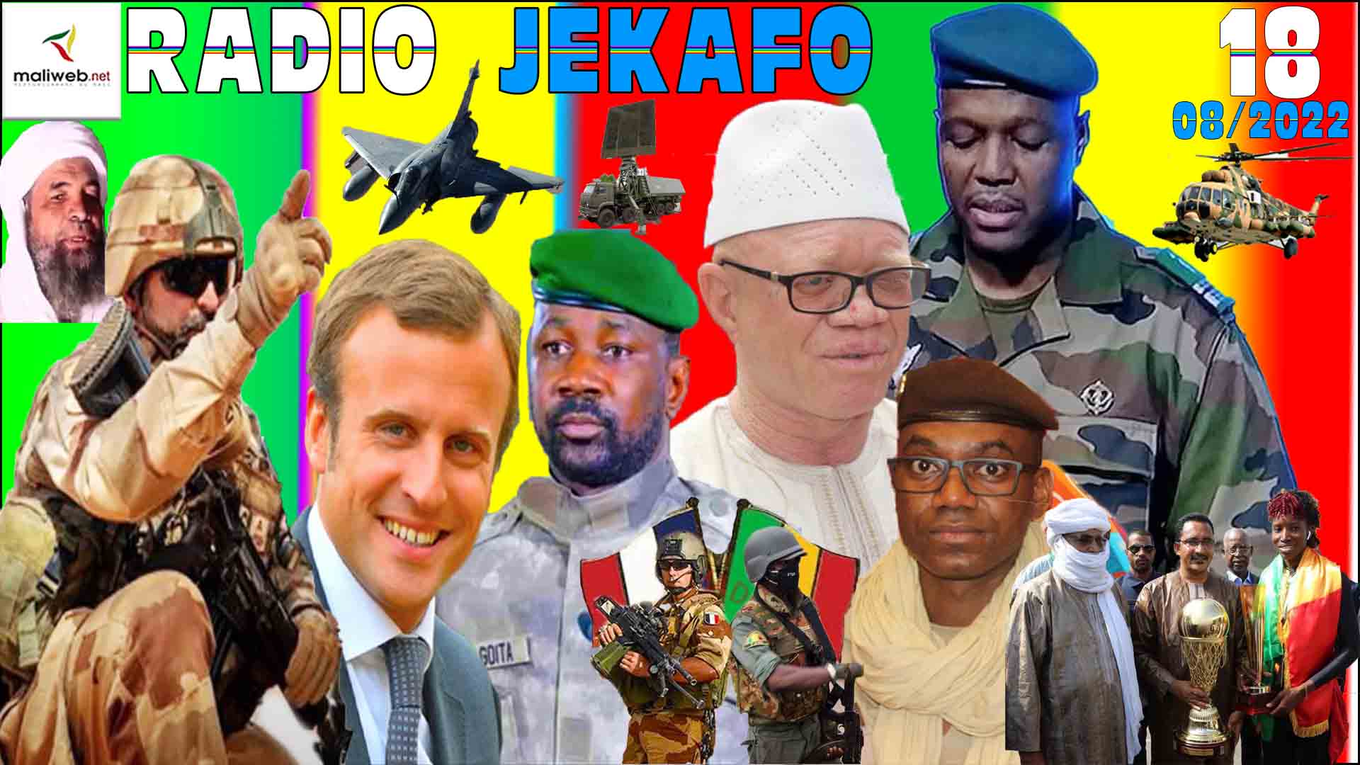 La Revue de Presse de la RADIO JEKAFO du 18 AOÛT 2022