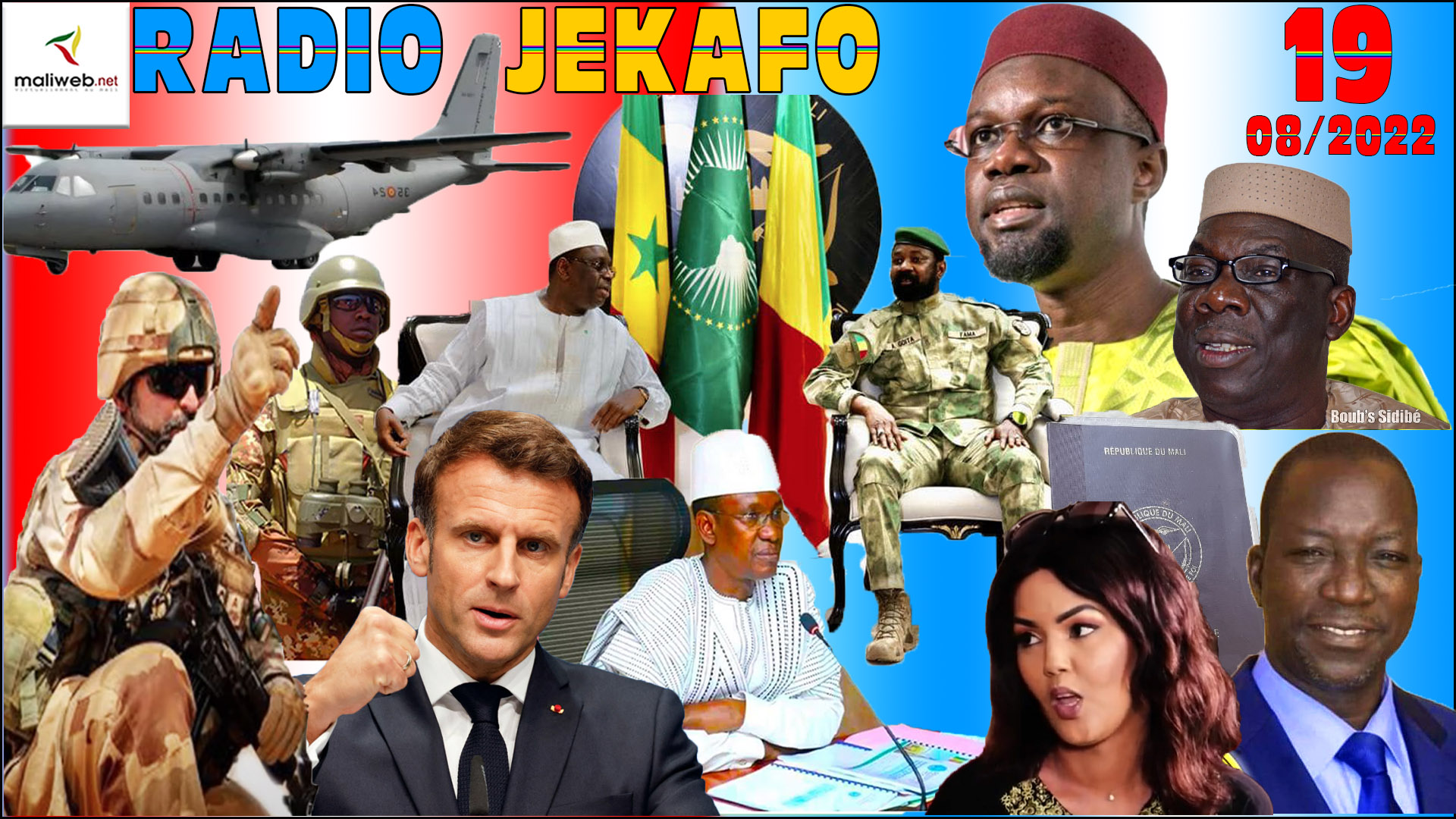 La Revue de Presse de la RADIO JEKAFO du 19 AOÛT 2022