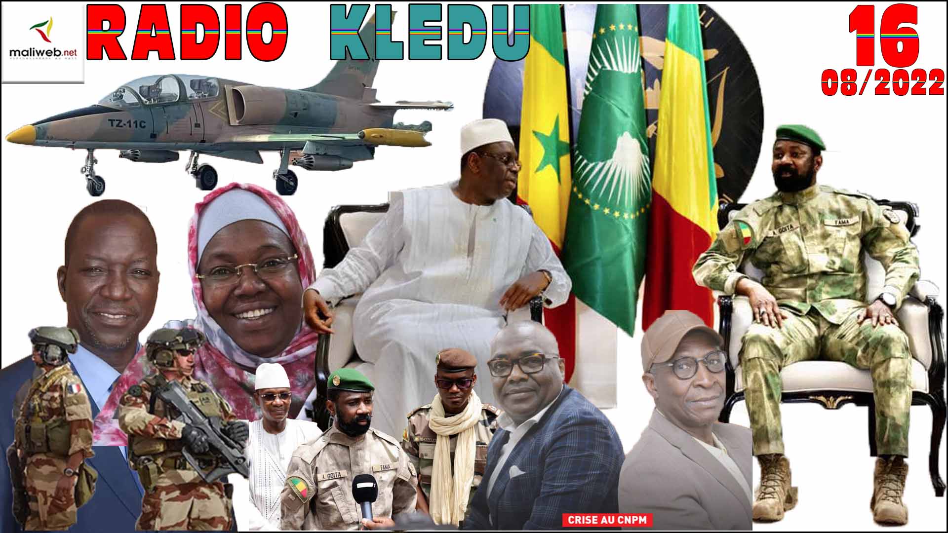 La Revue de Presse de la RADIO KLEDU du 16 AOÛT 2022