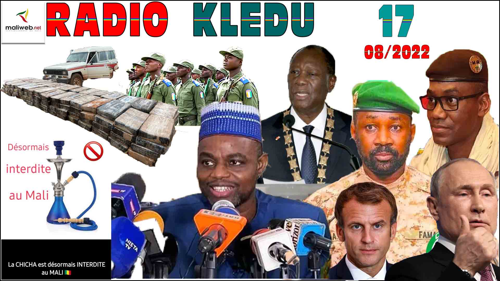 La Revue de Presse de la RADIO KLEDU du 17 AOÛT 2022