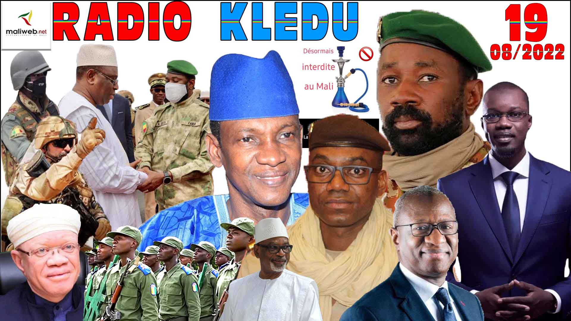 La Revue de Presse de la RADIO KLEDU du 19 AOÛT 2022