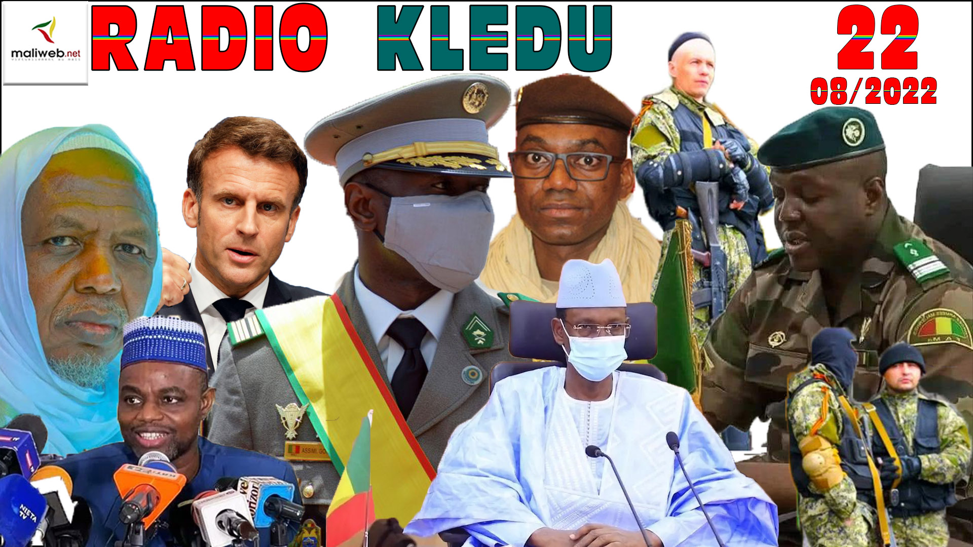 La Revue de Presse de la RADIO KLEDU du 22 AOÛT 2022