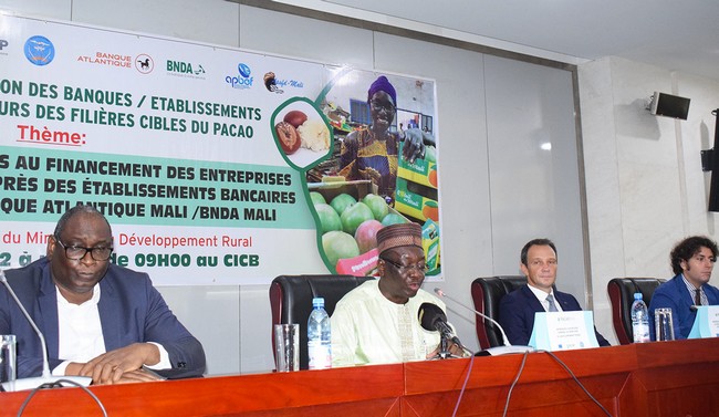 PACAO : journée d’échanges entre établissements financiers et acteurs agricoles cibles
