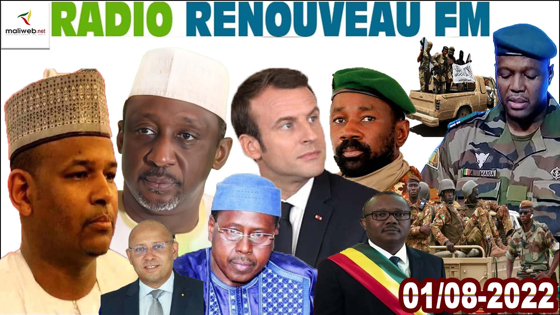 La Revue de Presse de la RADIO RENOUVEAU FM du 01 AOÛT 2022
