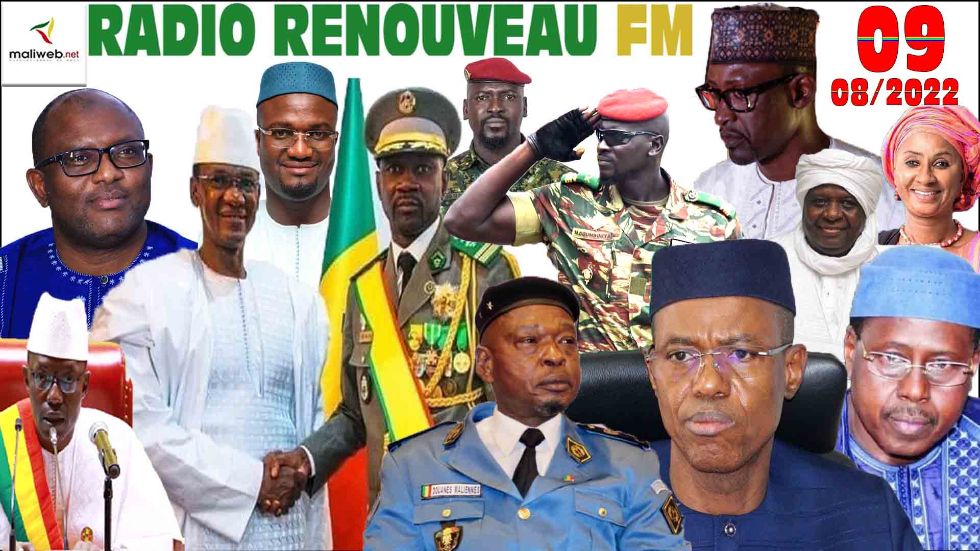 La Revue de Presse de la RADIO RENOUVEAU FM du 09 AOÛT 2022