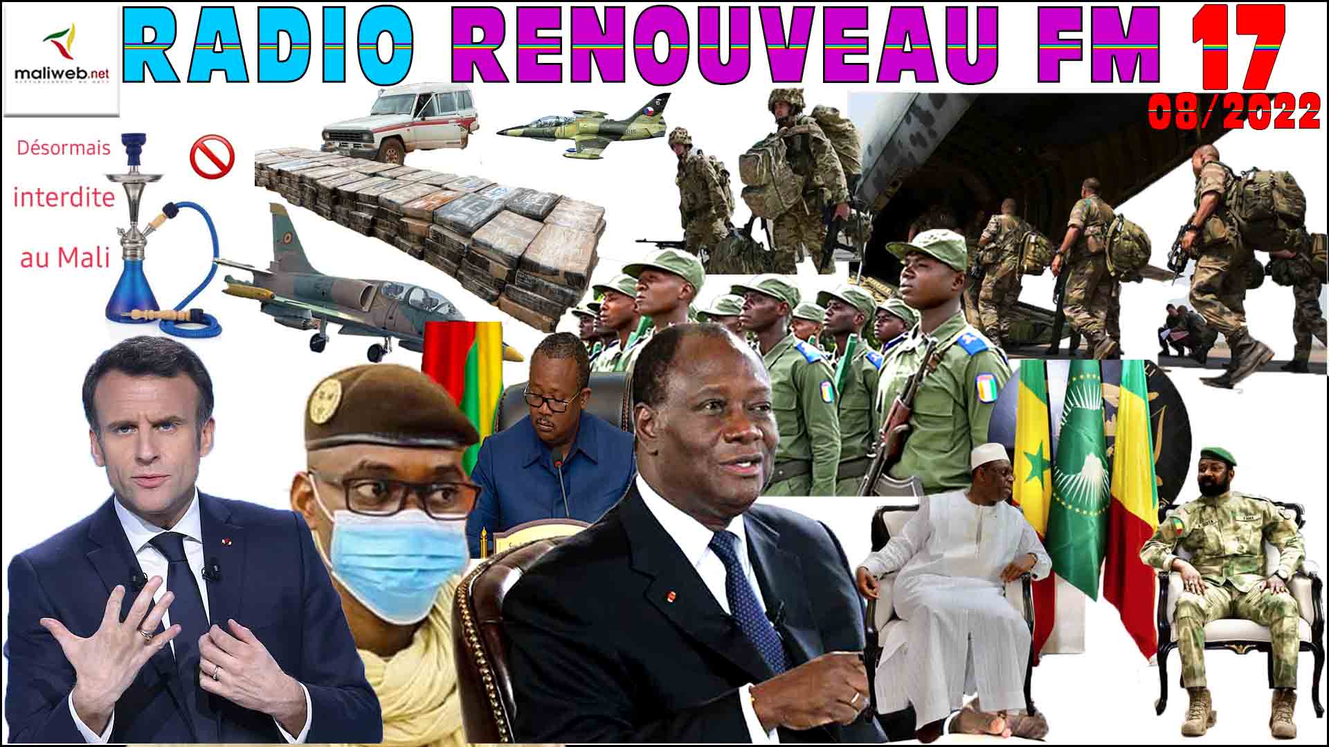 La Revue de Presse de la RADIO RENOUVEAU FM du 17 AOÛT 2022