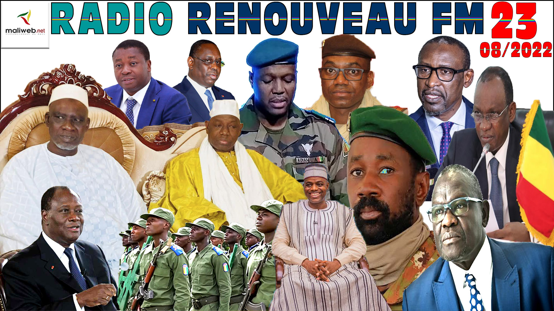 La Revue de Presse de la RADIO RENOUVEAU FM du 23 AOÛT 2022