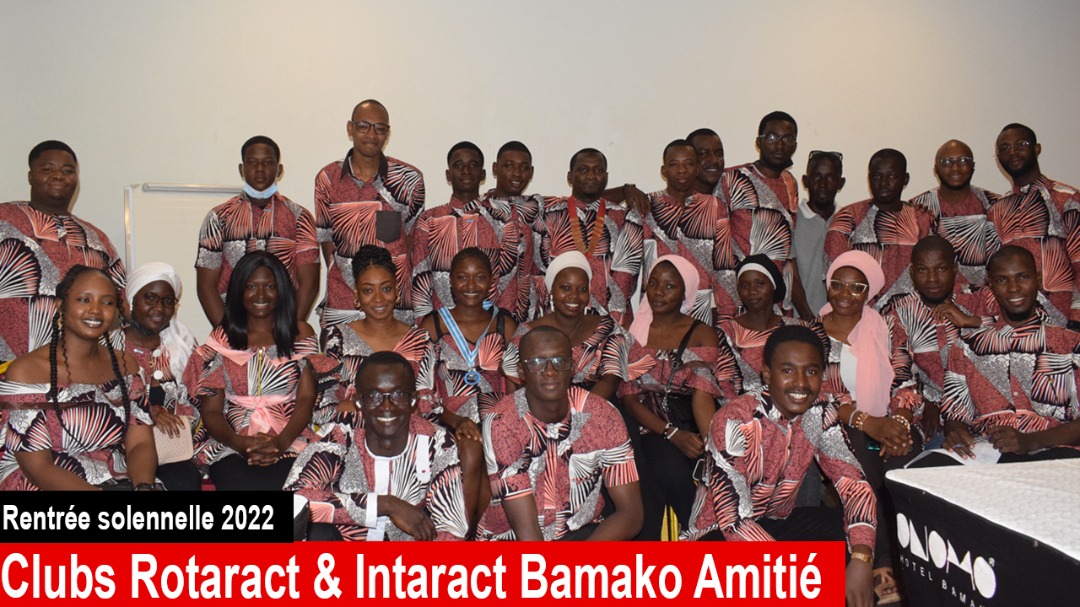 Rentrée solennelle des clubs Rotaract & Intaract Bamako Amitié