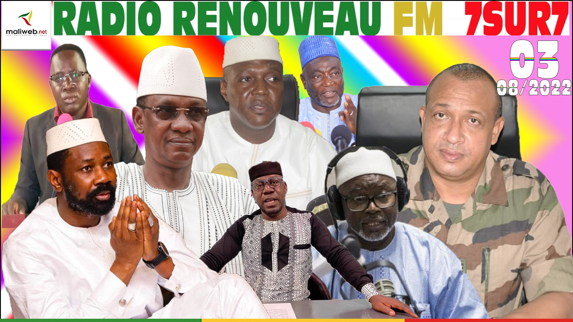 Emission 7SUR7 de la RADIO RENOUVEAU FM du 03 SEPTEMBRE 2022