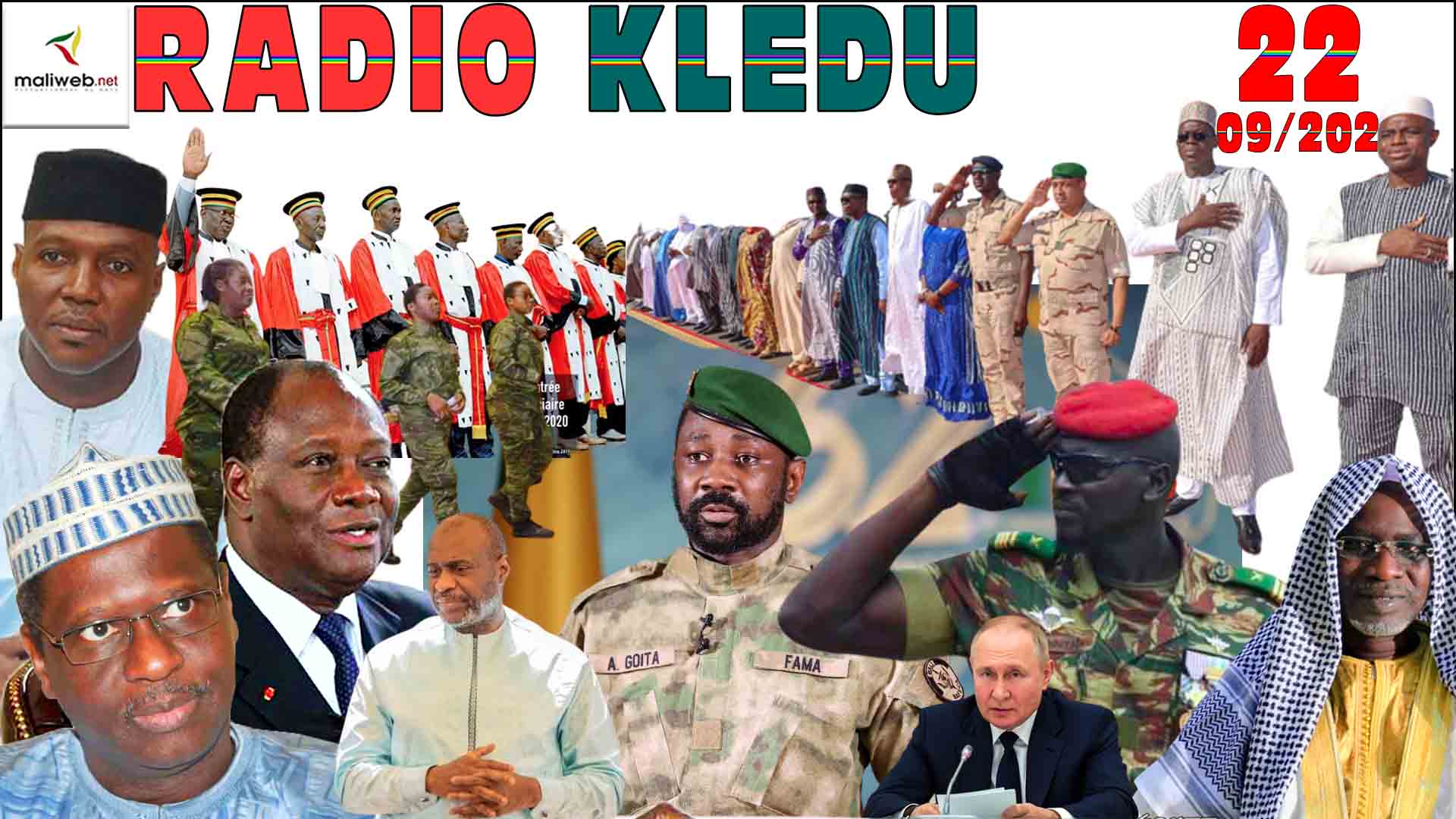 La Revue de Presse de la RADIO KLEDU du 22 SEPTEMBRE 2022