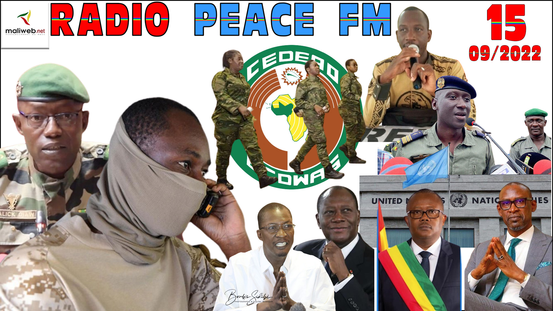 La Revue de Presse de la RADIO PEACE FM du 15 SEPTEMBRE 2022