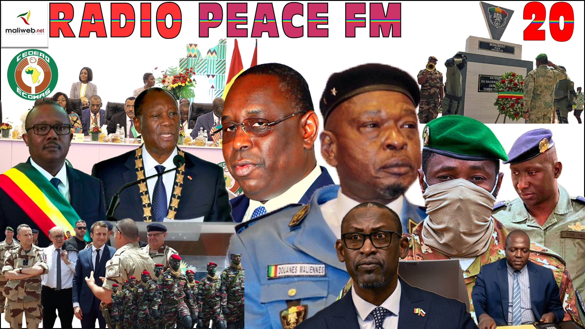 La Revue de Presse de la RADIO PEACE FM du 20 SEPTEMBRE 2022