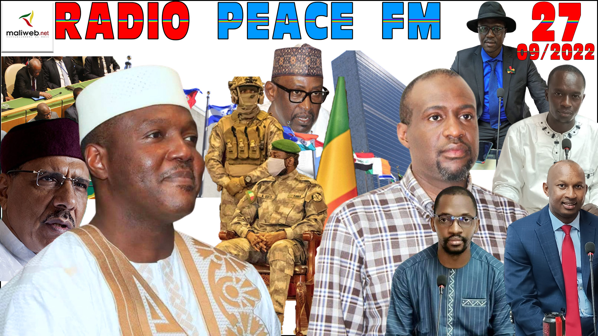 La Revue de Presse de la RADIO PEACE FM du 27 SEPTEMBRE 2022