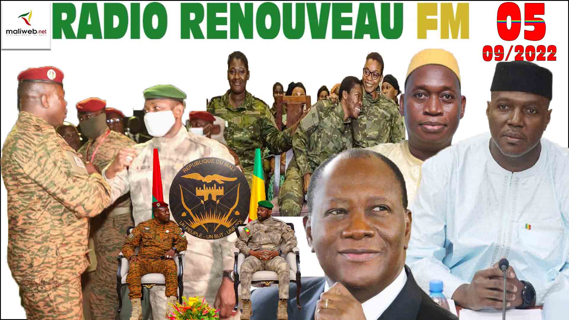 La Revue de Presse de la RADIO RENOUVEAU FM du 05 SEPTEMBRE 2022