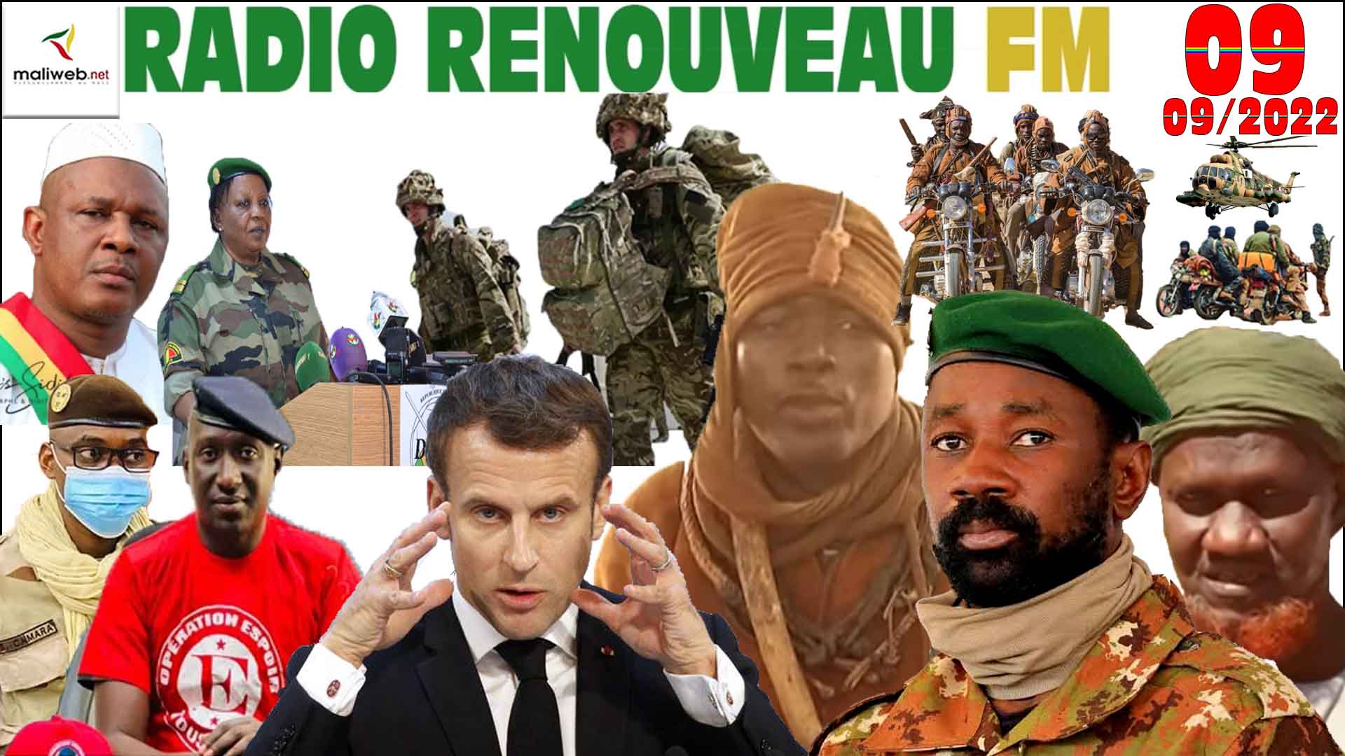 La Revue de Presse de la RADIO RENOUVEAU FM du 09 SEPTEMBRE 2022