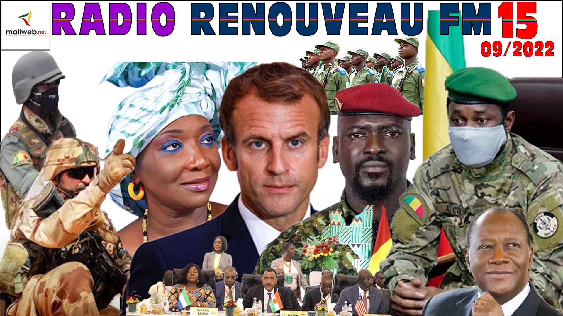 La Revue de Presse de la RADIO RENOUVEAU FM du 15 SEPTEMBRE 2022
