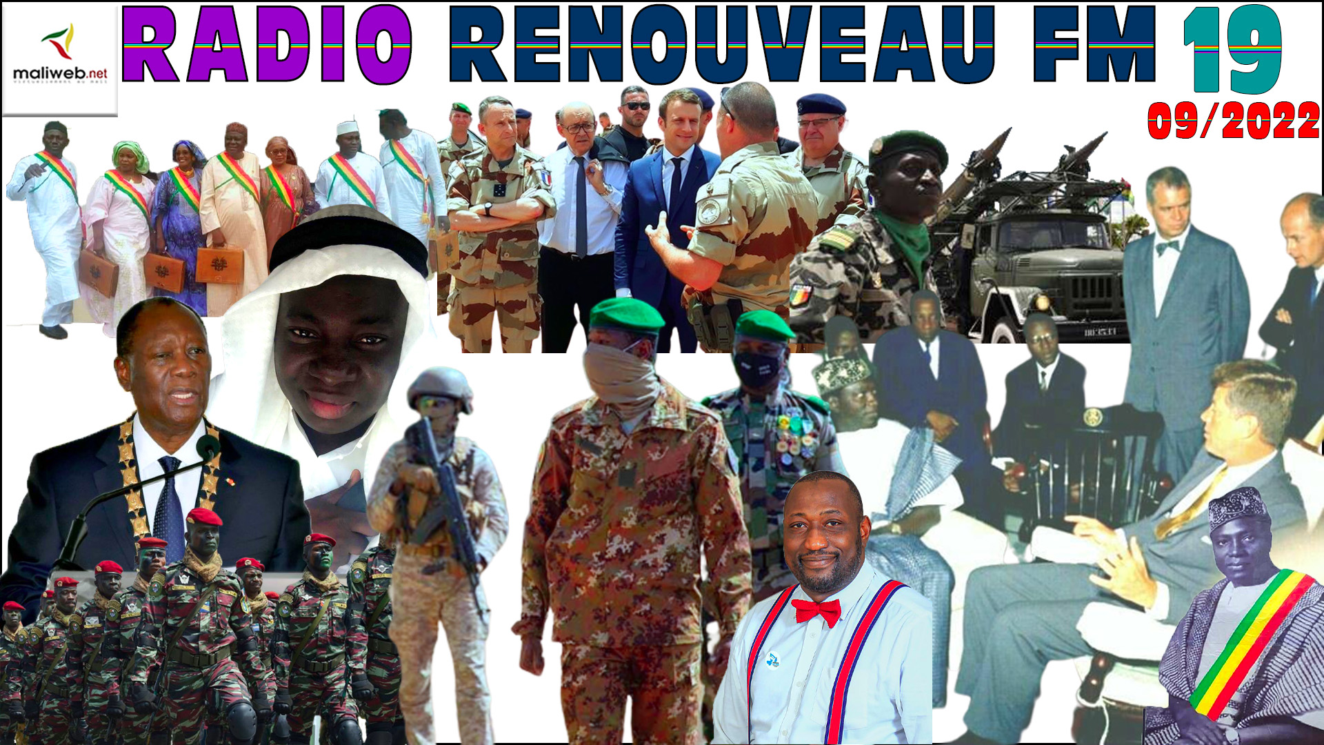 La Revue de Presse de la RADIO RENOUVEAU FM du 19 SEPTEMBRE 2022