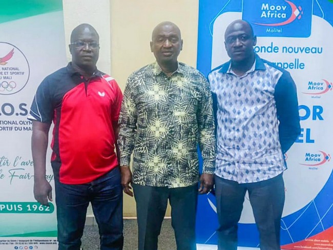 Renforcement des capacités :  Habib Sissoko reçoit le formateur de la FITT