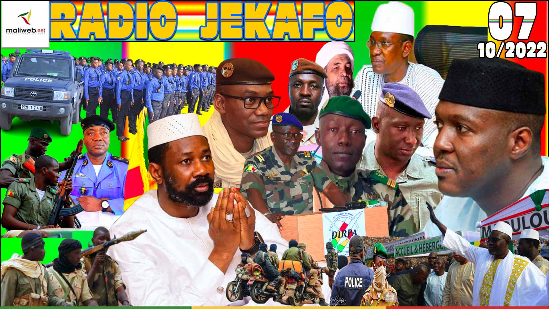 La Revue de Presse de la Radio JEKAFO du 07 octobre 2022