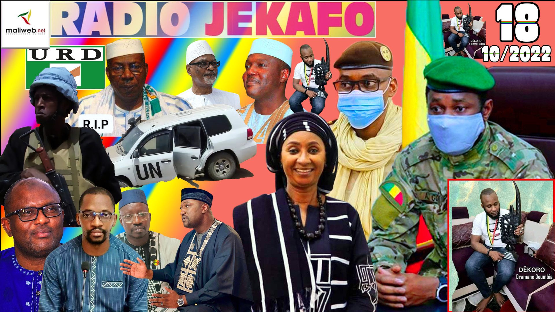 La Revue de Presse de la Radio JEKAFO du 18 octobre 2022