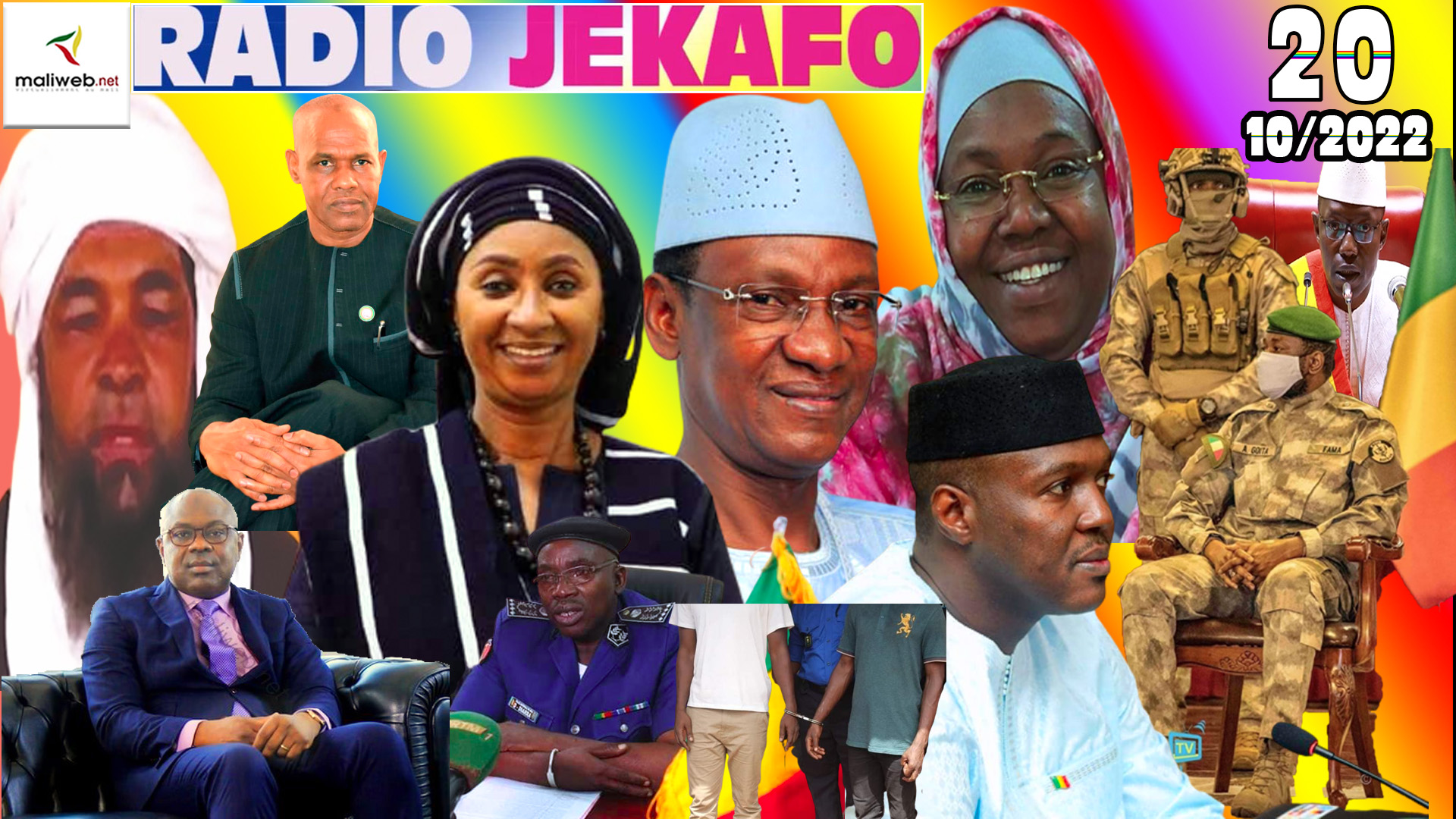 La Revue de Presse de la Radio JEKAFO du 20 octobre 2022