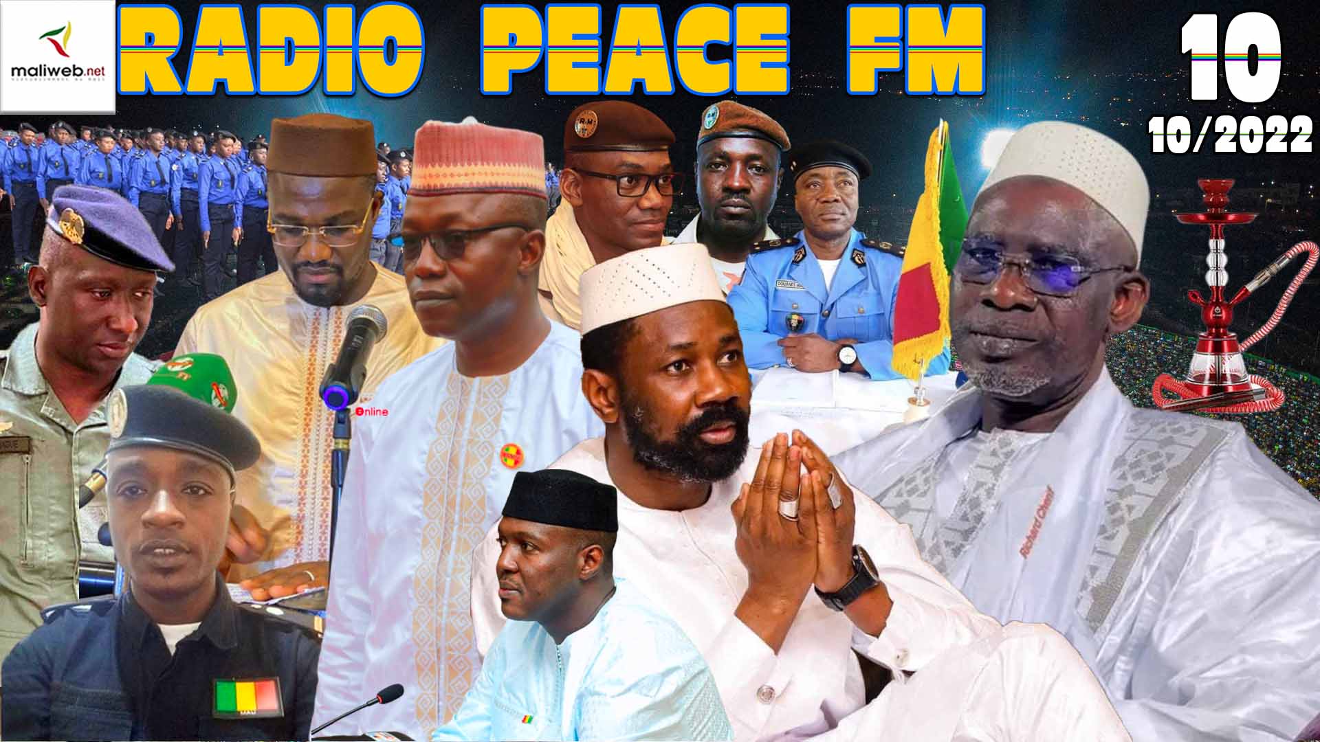 La Revue de Presse de la Radio PEACE FM du 10 octobre 2022
