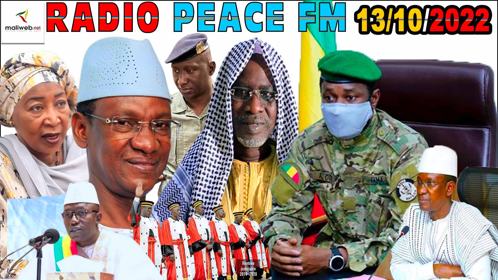 La Revue de Presse de la Radio PEACE FM du 13 octobre 2022