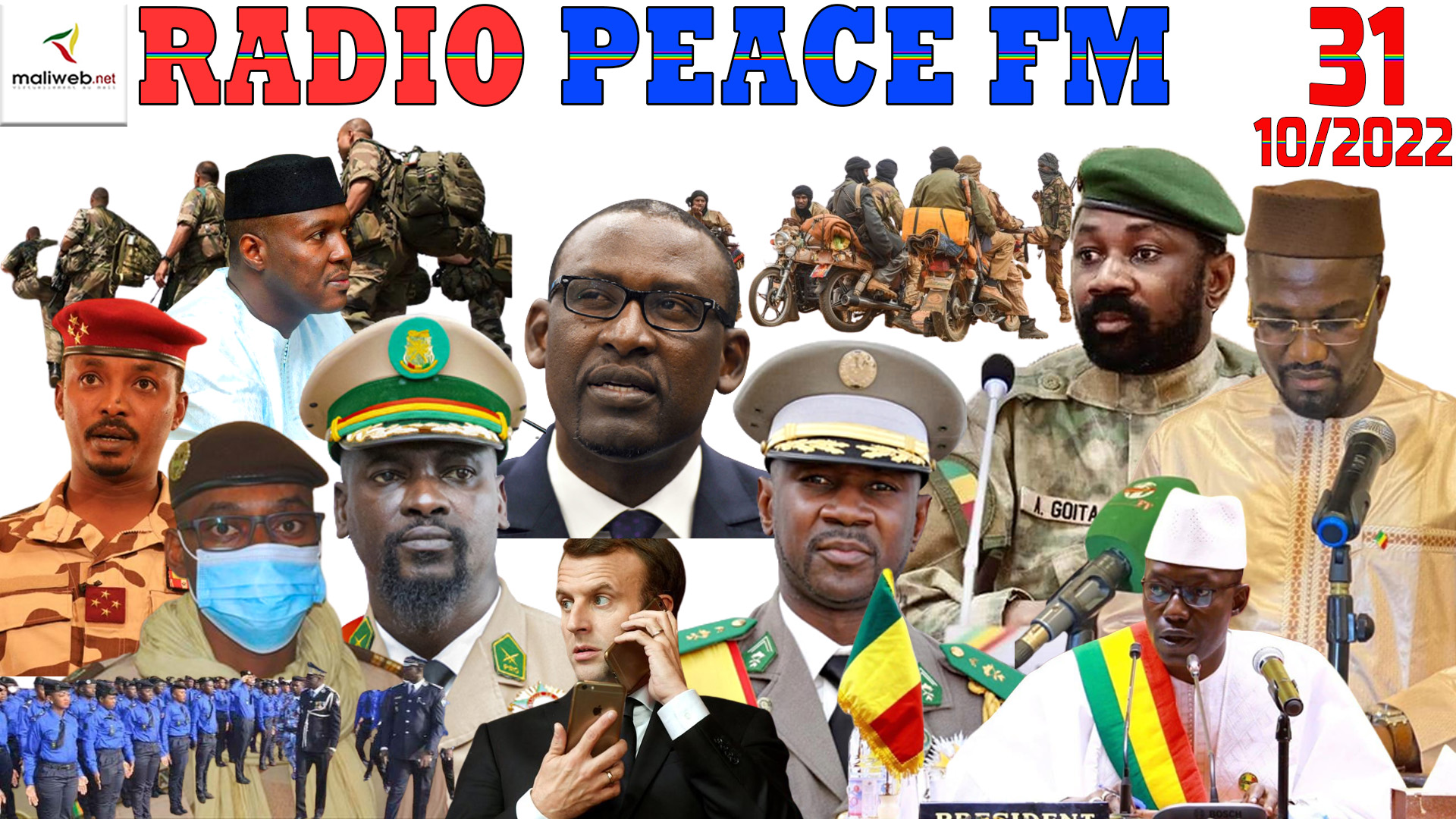 La Revue de Presse de la Radio PEACE FM du 31 octobre 2022