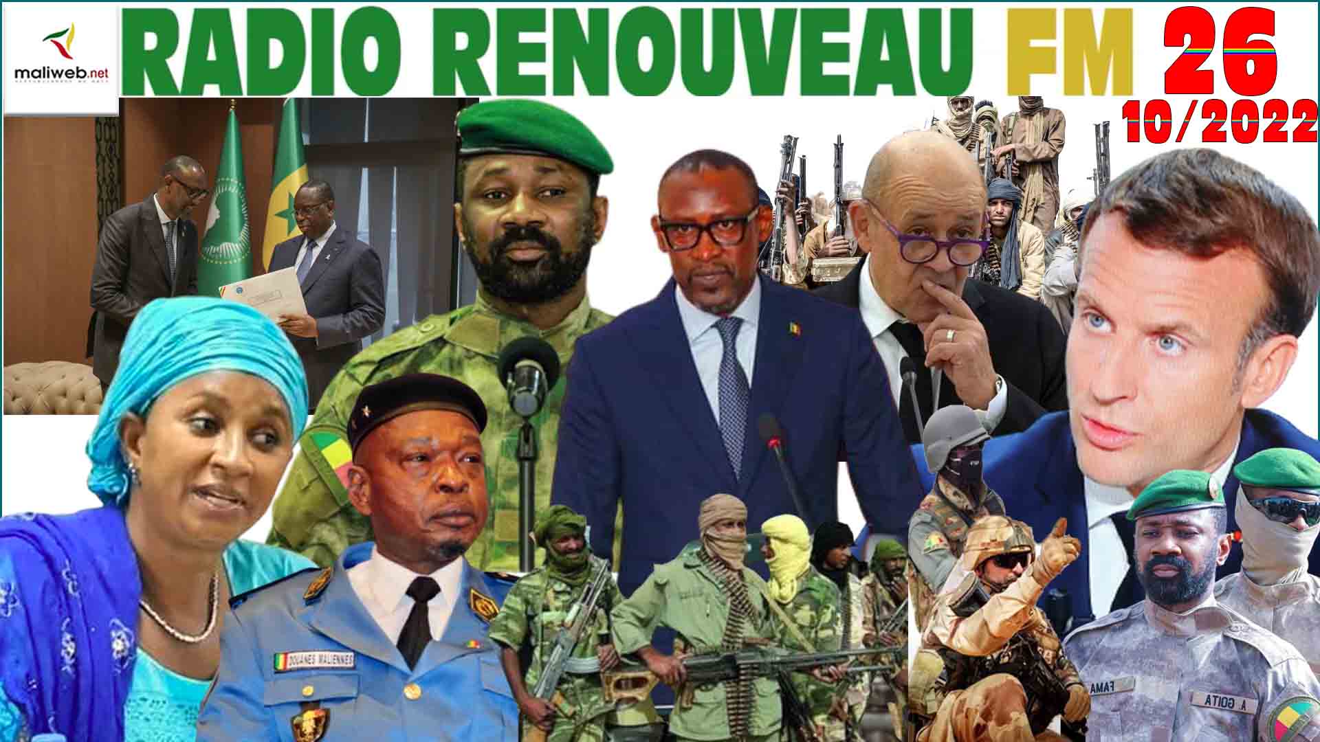 La Revue de Presse de la Radio RENOUVEAU FM du 26 octobre 2022