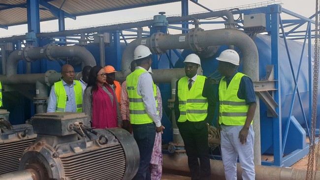 Station compacte de Kalabambougou :  Bientôt la fin du stress hydrique en Commune IV