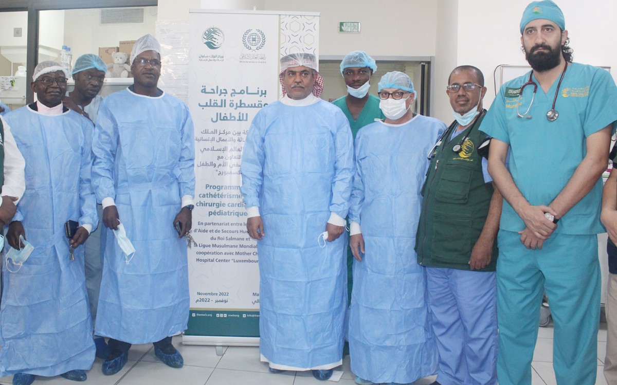 Grace à la fondation du roi Salman, Rabta islamic et la ligue arabe : 100 enfants opérés du cœur à l'hôpital Mère-enfant le Luxembourg
