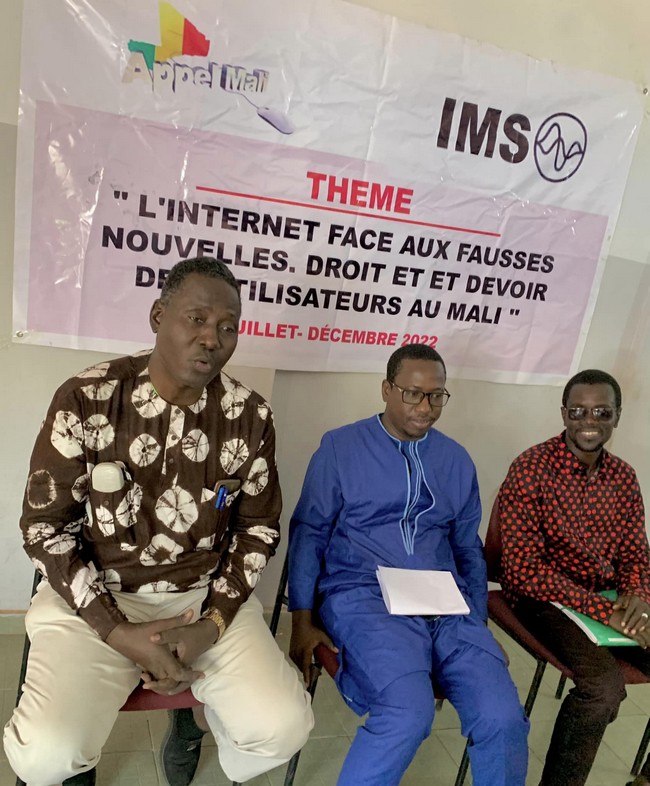 Lutte contre les fakes news et désinformations : APPEL-Mali et IMS outillent une quinzaine de journalistes