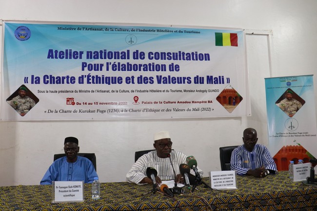 Élaboration de la charte d’éthique et des valeurs du Mali :  « L’écrasante majorité de la population a accepté les contenus de la version provisoire »