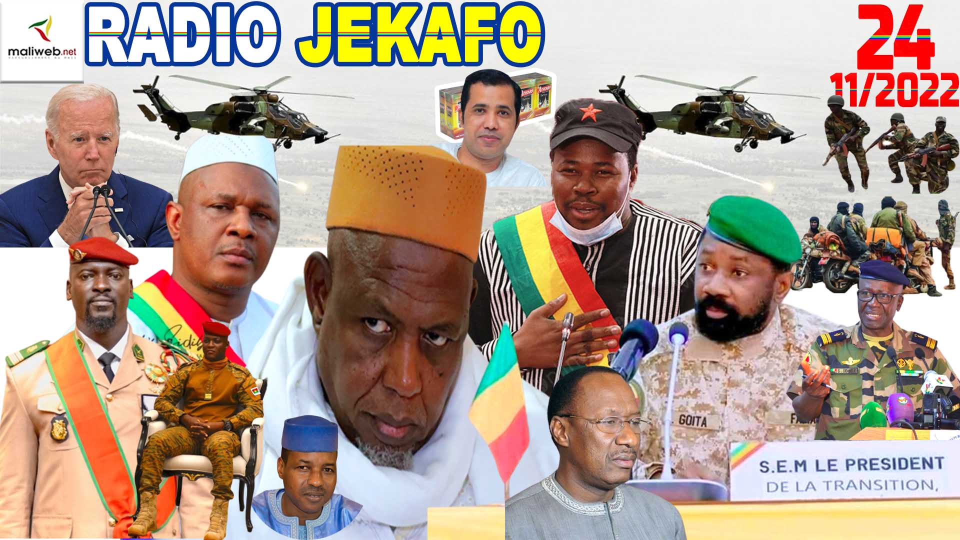 La Revue de Presse de la RADIO JEKAFO du 24 NOVEMBRE 2022