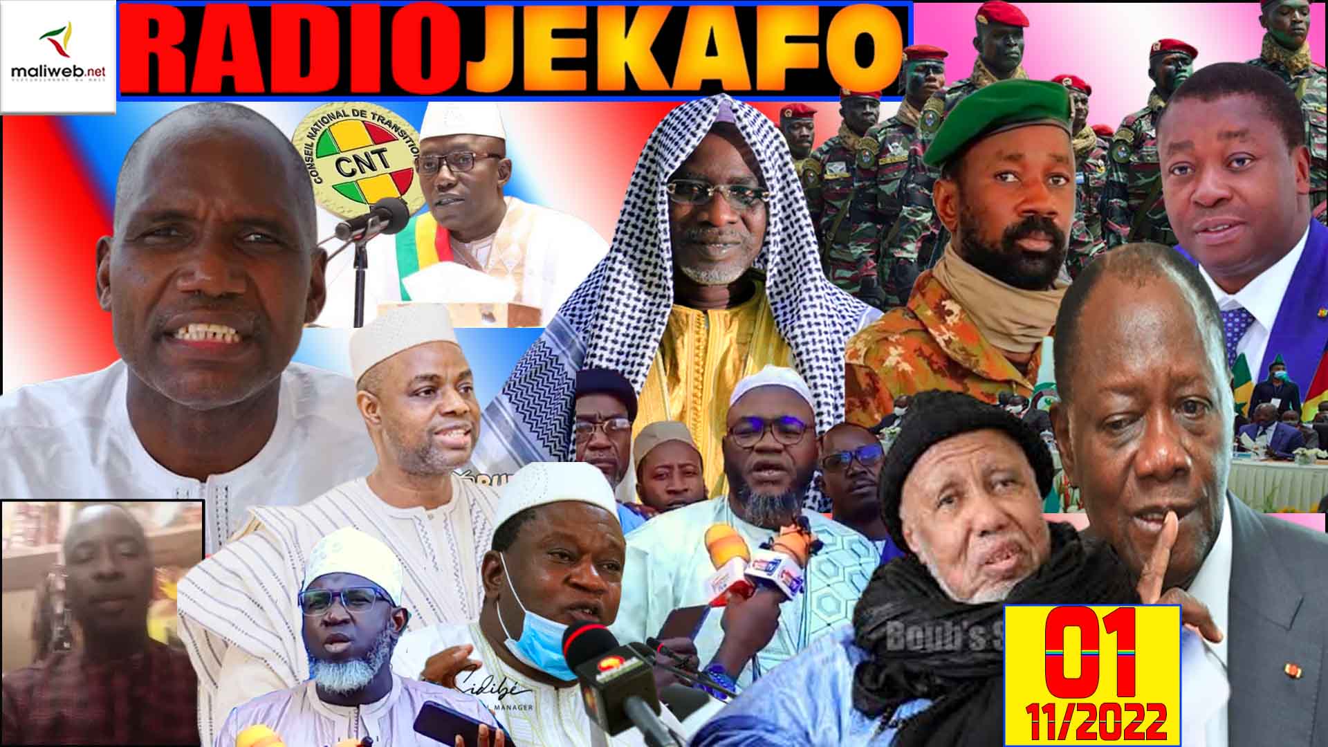 La Revue de Presse de la Radio JEKAFO du 01 NOVEMBRE 2022