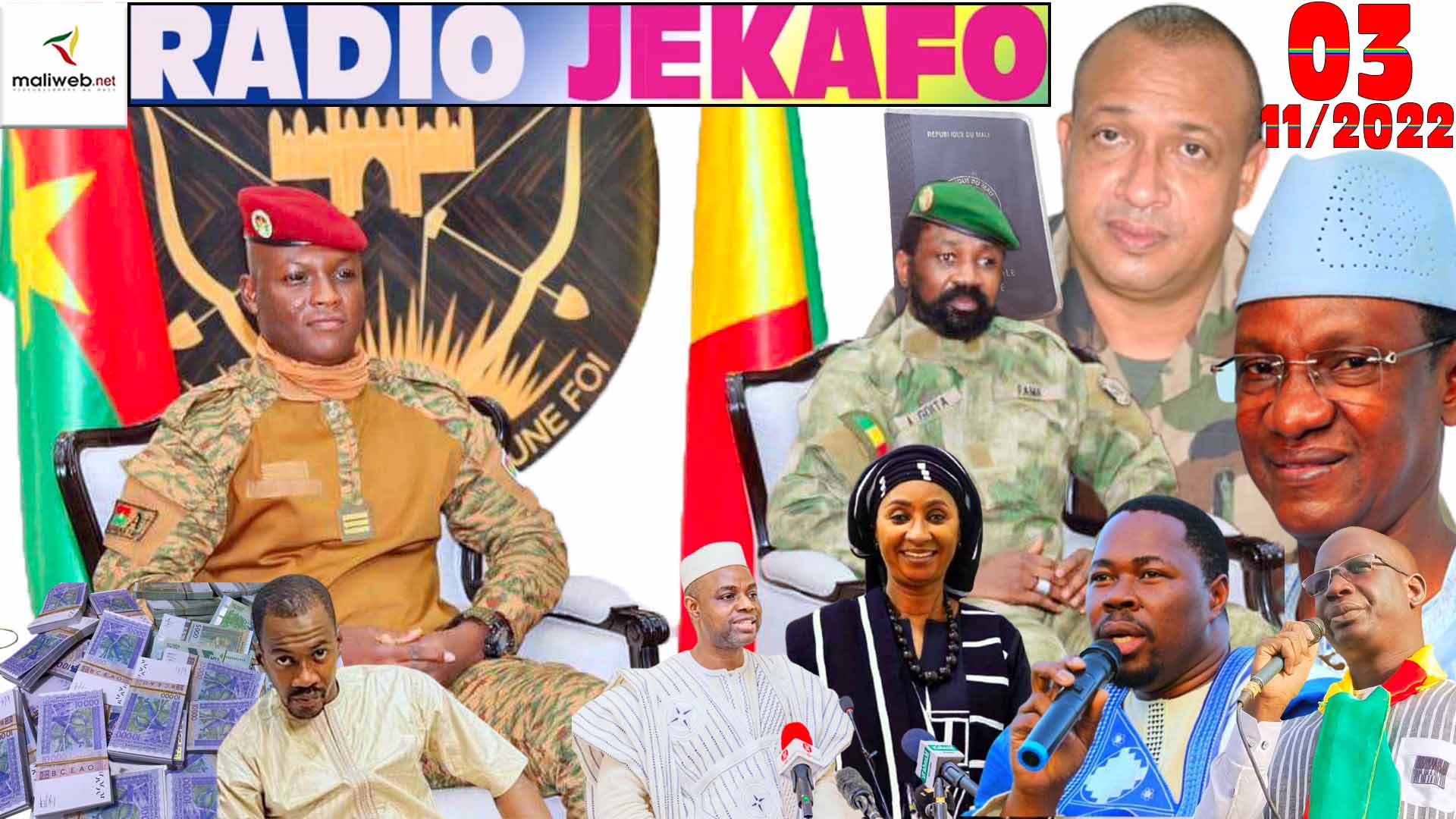 La Revue de Presse de la RADIO JEKAFO du 03 NOVEMBRE 2022